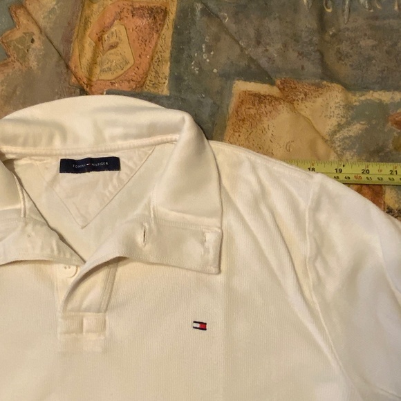 Tommy Hilfiger Long Sleeve Polo Shirt Sweater (Men’s Medium/Women’s Large) - Picture 5 of 11